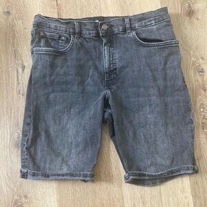 H&M Gray Denim Men Shorts